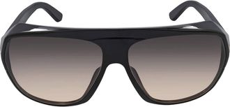 Tom Ford Hawkings Smoke Gradient Pilot Ladies Sunglasses FT0908 01B 62