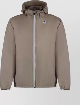 K-Way claude hooded nylon jacket