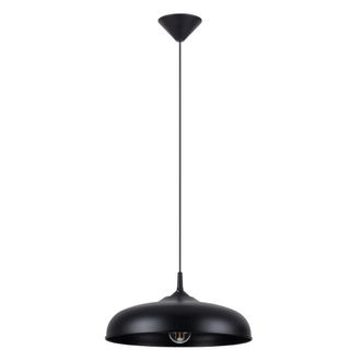 Sollux Lighting L&aacute;mpara de techo negro acero alt. 74