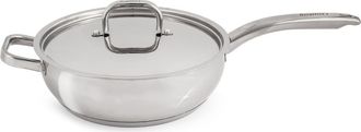Berghoff Belly 9.5 Deep Skillet with Lid in Silver at Nordstrom Rack