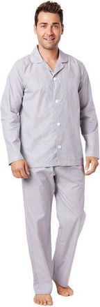 The Cats Pajamas Mens Luxe Pima Pajama in West Side Blue at Nordstrom, Size Small