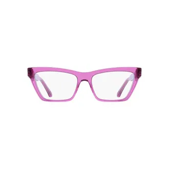Ferragamo SF3021 Acetate Square-Frame Eyeglasses - Pink