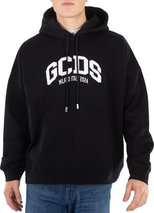 GCDS Logo Lounge 2024 Oversized Hoodie, Size Medium