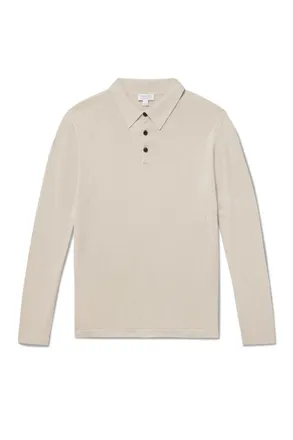 Sunspel Sea Island Cotton-Jersey Polo Shirt