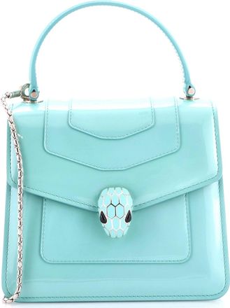 Bulgari Serpenti Forever Top Handle Bag Patent Small