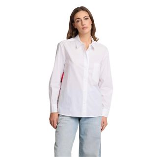 Kocca Shirts, female, White, Size: L Camicia con stampa pop-art