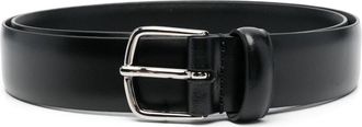 Fursac buckle-fastening leather belt - men - Calf Leather - 100 - Black