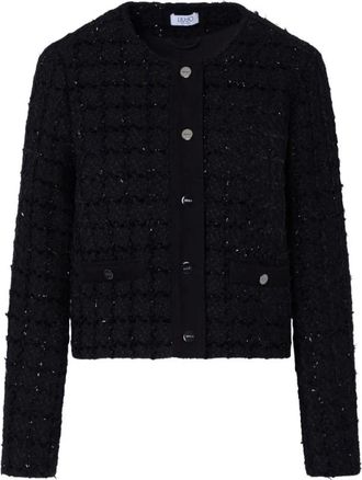Liu Jo Lichte Jas - Dames - Blazers - Zwart - L - Jassen