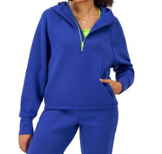 Champion Womens Flex Hoodie In Aztec Blue