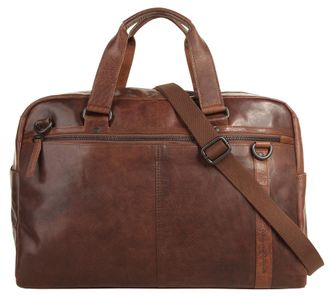 Spikes & Sparrow Reisetasche SPIKES & SPARROW, Damen, Gr. B/H/T: 48cm x 32cm x 20cm onesize, cognac, Leder, vintage, Taschen Reisetasche, echt Leder