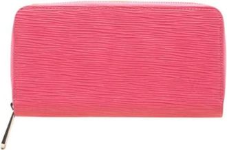 Louis Vuitton Pre-owned Wallets, female, Pink, Size: ONE SIZE Pre-owned Epi Long bill wallet (bi-fold)