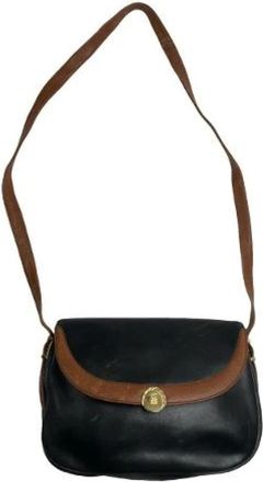 Givenchy Pre-owned Cross Body Bags, female, Black, Size: ONE SIZE Pre-owned Leather Shoulder Bag