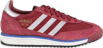 adidas striped sneakers - men - Leather/Leather/Rubber - 11.5 - Red