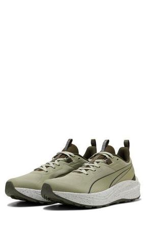 Puma Flare Pro Trail Running Shoe in Dark Olive/Lux Army/Desert at Nordstrom Rack, Size 11.5