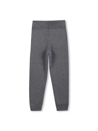 Chlo&eacute; Tricot Cotton-Wool Blend Trousers - Gray
