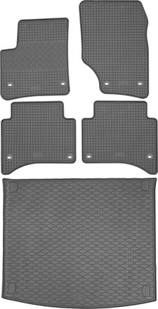 OEM Juego De Alfombrillas De Goma Para Coche Y Alfombrilla Para Maletero Para Volkswagen Touareg I Suv De Noviembre De 2002 A 2010