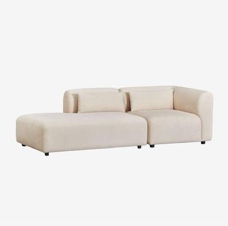 Sklum Sklum - Divano modulare angolare in 2 pezzi Fogler con chaise lounge sinistra