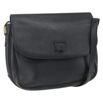 Burberry Pre-owned Cross Body Bags, female, Black, Size: ONE SIZE Pre-owned Vintage Shoulder Bag