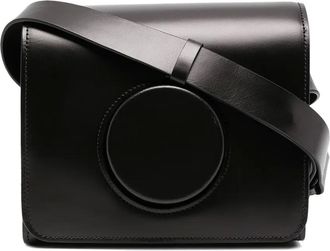Christophe Lemaire Camera crossbody bag - Black