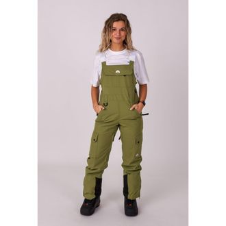 OOSC Yeh Girl Bib Pant - Khaki at Nordstrom, Size X-Small P