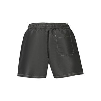 Tommy Hilfiger Logo-Appliqu&eacute; Swim Shorts - Black