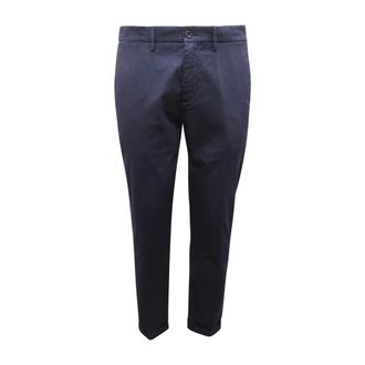 Harmont & Blaine Wsn360 053085 Slim Fit Trousers - male - Harmont & Blaine - Slim-fit Trousers - Blue - M - Trousers