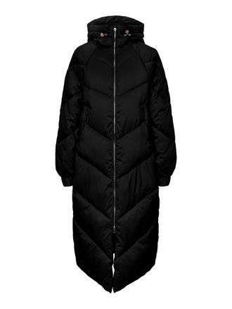Pieces Womens Pcnocelyn Puffer Jacket Quilted Coat, Black, S