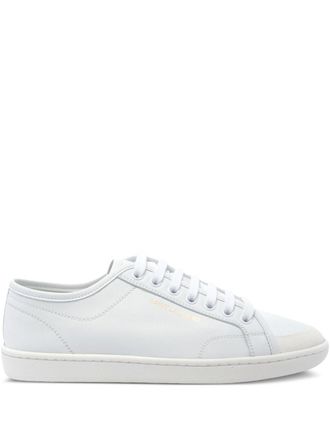 Saint Laurent Gym Leather Sneakers-Donna