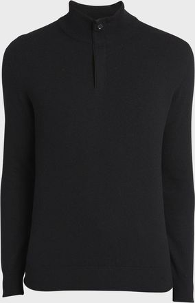 Ermenegildo Zegna Men & apos;s Cashmere Quarter-Zip Sweater