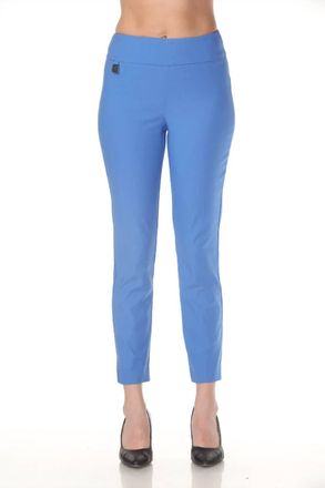 Joseph Ribkoff Classic Slim Ankle Pants In Harbor Blue