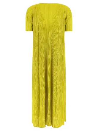 Pleats Please Issey Miyake Dress - Yellow