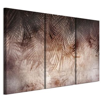 OEM Quadro Su Tela Italiana 90 X 60 Cm Trittico - Stile Boho - Natura Quadro Su Tela Italiana 120 X 80 Cm Trittico - Stile Boho - Natura