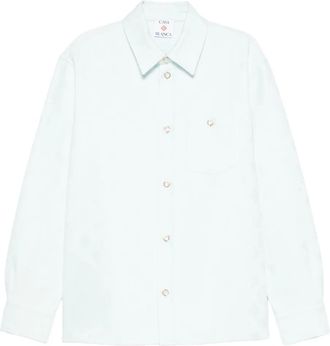 Casablanca Camicia in cotone - Blu