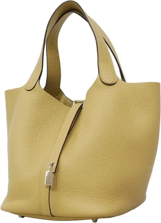 Herm&egrave;s Brown Tote Bag (Pre-Owned)