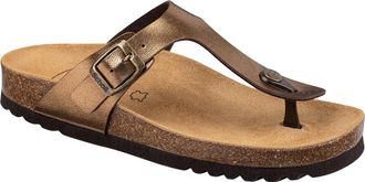 Scholl Womens Nicole Sandal, 7 UK, Bronze, 8 UK