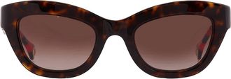 Carolina Herrera Brown Gradient Cat Eye Ladies Sunglasses HER 0086/S 0O63/HA 51