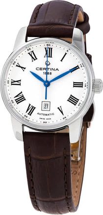 Certina DS Podium Automatic White Dial Ladies Watch C001.007.16.013.00