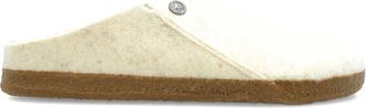 Birkenstock Zermatt slip-on mules - women - Wool Felt/Suede/Latex - 39 Regular - Neutrals