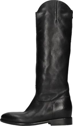 Russell & Bromley Schoenen, Dames, Zwart, 36 EU, Leer, Reinnero Hoge Laars