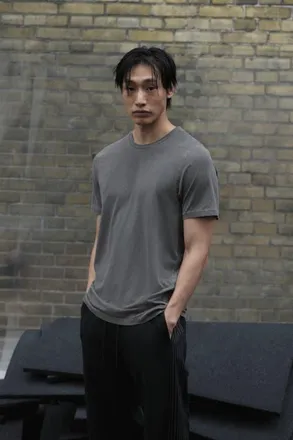 H&M Running T-shirt With Drymove in Dark Gray at Nordstrom, Size Xx-Large