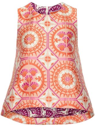 La DoubleJ La Scala trapeze blouse - Neutrals