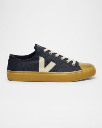 Veja Watta Denim Low-Top Sneakers
