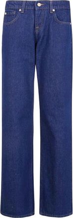 7 For All Mankind Low Straight Indigo Soul Jeans