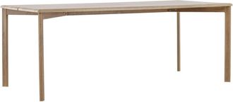 Venture Design Mesa de comedor para 8 personas de madera - Madera clara