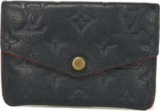 Louis Vuitton Pre-owned Wallets, female, Blue, Size: ONE SIZE Pre-owned Canvas wallets