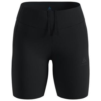 Odlo Essential Tights Short Lauftights f&uuml;r Damen | schwarz