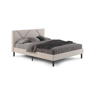 Dmora Somier Hemera De Media Plaza, Somier Para Dormitorio, Ropa De Cama De La Marca Bedroom, Soporte Para Colch&oacute;n, Apto Para Colch&oacute;n De 120 X 190 Cm, Color