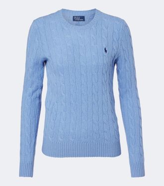Polo Ralph Lauren Pullover in lana e cashmere a trecce
