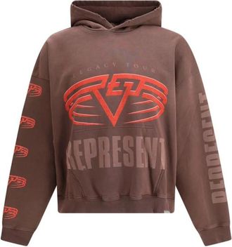 Represent Living Legacy Tour Hoodie - Heren - Hoodies - Bruin - S - Katoen - Hoodies & sweatvesten