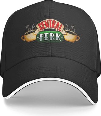 Generic Baseball Cap Friends Tv Show Central Perk Dad Hat Uv Protection Trucker Hat Classic Sun Visor Hat for Outdoor Sport Gym